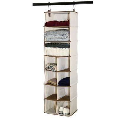 Collapsible Closet Storage Hanging Wardrobe Organizer