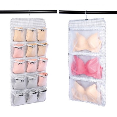 Double Side Hanging Closet Women Underwear Organizer