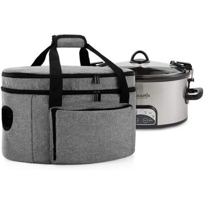 Custom Portable Insulated Slow Cooker Carrier Slow Cooker Bag